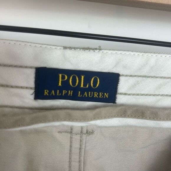 Polo Ralph Lauren Classic Chino Cargo Shorts Men's Size 56B Big Khaki Tan gorpec - Picture 10 of 12
